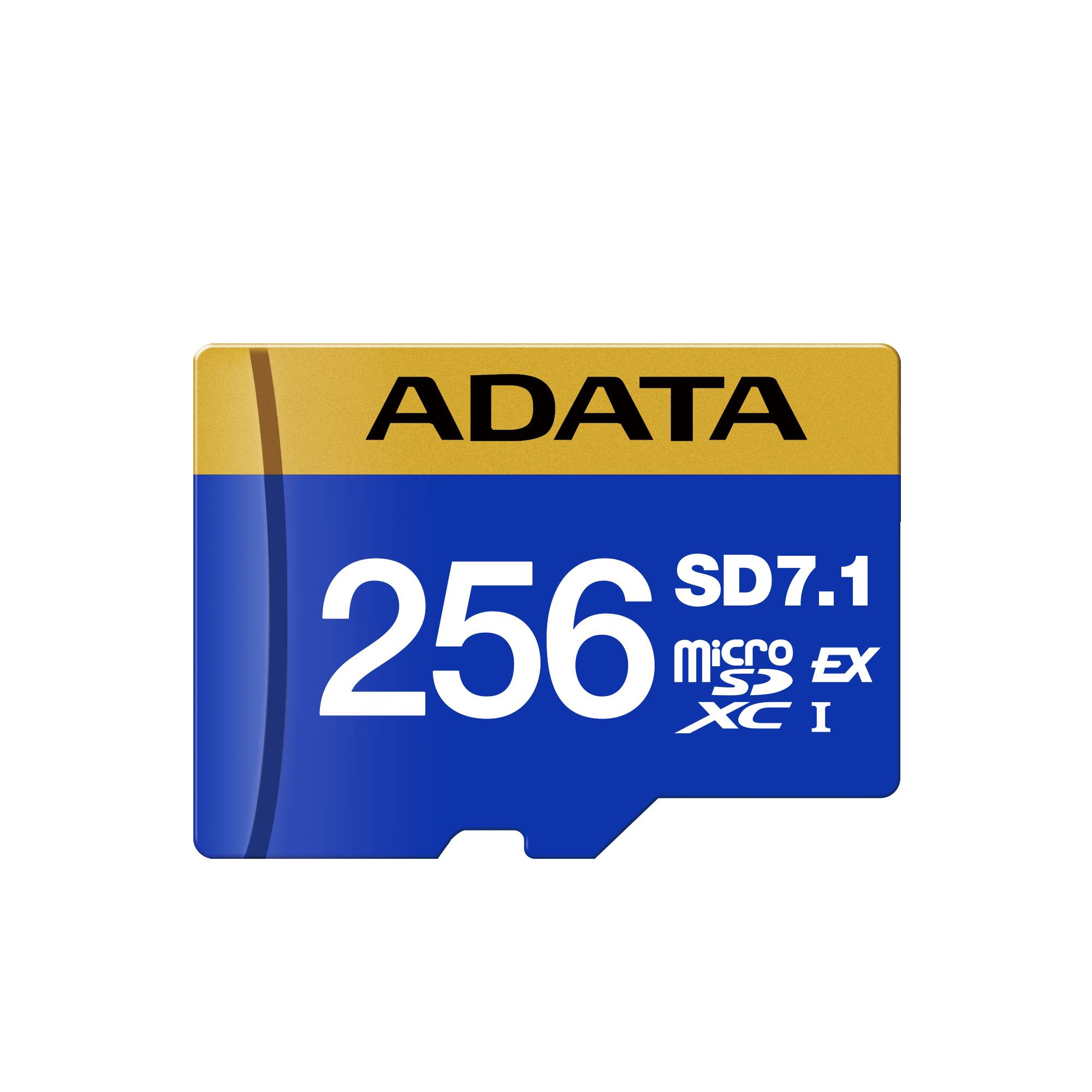 MicroSDXC ADATA 256GB SD7.1 Express UHS-I U3 V30 - Clase 10 (A2), PCIe Gen3 x1, Velocidades de lectura y escritura de hasta 800/700 MB/s UD256GEX3L1-C MicroSDXC ADATA 256GB SD7.1 Express UHS-I U3 V30 - Clase 10 (A2), PCIe Gen3 x1, Velocidades de lectura y escritura de hasta 800/700 MB/s UD256GEX3L1-C